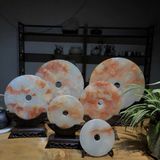  Đồ trang trí phòng khách Chất liệu ngọc bích tự nhiên Kt 20cm 