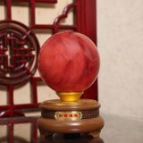  QUẢ CẦU PHA LÊ TRANG TRÍ CAO CẤP Chất liệu: đá pha lê tự nhiên 