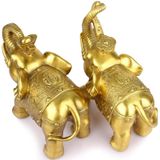  Cặp voi phú quý cát tường trang trí BK-ME004900VN-4091 Chất liệu đồng 