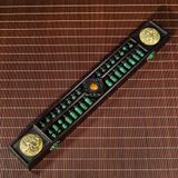  Bàn tính cổ khảm đá quý trang trí Chất liệu gỗ Sử dụng đồ trưng bày Kt 38*5.5*2.7cm nặng 588g 