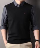  ÁO LEN HAI MẢNH CỔ SƠ MI NAM CAO CẤP Chất liệu len cừu 52%; bông 48% 
