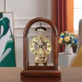  Đồng hồ cơ C Chất liệu gỗ trầm Kt 32,5*22*14cm Trọng lượng 2,2kg 
