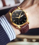  ĐỒNG HỒ ĐEO TAY DOANH NHÂN CAO CẤP Chất liệu: Gương tráng có độ cứng cao 