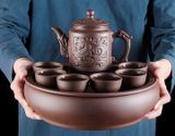  ẤM CHÉN TỬ SA Bát Tràng CAO CẤP Chất liệu: Cát tím (nung ở nhiệt độ 1280oC) Ấm trà: Đường kính 6,8cm 