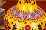  Bình hoa sạng trọng Chất liệu gốm sứ Sử dụng đồ trưng bày Kt 16*22 đường kính đáy 9 đường kính miệng 9 