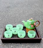  Bộ ấm trà xanh ngọc hoa hồng BK-ST006000VN-4114 