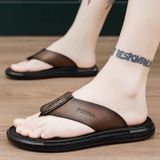  DÉP XỎ NGÓN NAM DA MỀM CAO CẤP bên trong: Lớp lót êm ái đế: chống trơn trượt và chống mài mòn 