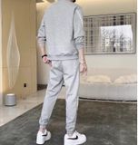  BỘ ĐỒ NAM NỈ BÔNG CAO CẤP thời trang và giản dị bông 65%, sợi polyester 35% 