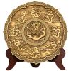 Đĩa cửu long trang trí kèm đế BK-CE003300VN-3961 chất liệu đồng