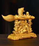  Cá vàng tiền bút lông trang trí BK-ME004300-4204 chất liệu đồng 