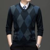  ÁO LEN NAM PHONG CÁCH CỔ ĐIỂN CAO CẤP Chất liệu: len 100% Độ dày len: Sợi thường (10 kim, 12 kim) 