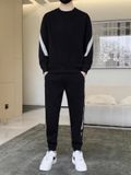  BỘ ĐỒ NAM NỈ BÔNG CAO CẤP thời trang và giản dị bông 65%, sợi polyester 35% 
