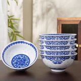  BỘ BÁT CƠM SỨ TRẮNG XANH CAO CẤP Chất liệu sản phẩm: Đất sét trắng cao cấp d13CM; chiều cao 6CM; 300ml 