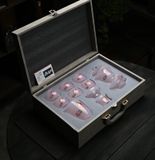  BỘ ẤM TRÀ TRÁNG MEN CAO CẤP Chất liệu: Lưu ly cao cấp 