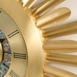  Đồng hồ nghệ thuật treo tường phong cách Châu Âu Chất liệu đồng 