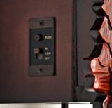  Đồng hồ treo tường chim cu gáy báo âm nhạc Chất liệu thân gỗ trầm; pin carbon AA 