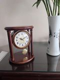  Đồng hồ để bàn  Vật liệu gỗ nguyên khối Kích cỡ 29cm*24*20*12.5cm 