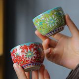  BỘ TÁCH TRÀ MẠ BẠC CAO CẤP Chất liệu: cao lanh 