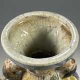  Bình cổ phong cảnh Chất liệu sứ Sử dụng đồ trưng bày Kt 16.5*37 