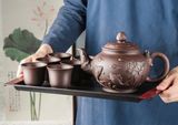 BỘ ẤM TRÀ ĐẤT SÉT CAO CẤP  Chất liệu: Chúc Ni 