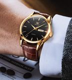  ĐỒNG HỒ ĐEO TAY DOANH NHÂN CAO CẤP Chất liệu: Gương tráng có độ cứng cao 