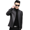 Áo khoác da thật cao cấp Vải: Da bò cao cấp Lớp lót: sợi polyester