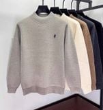  ÁO LEN NAM THỜI TRANG QUÝ ÔNG CAO CẤP Chất liệu: sợi polyester 77,8%, Sợi polyamit (nylon) 19,8%, Sợi đàn hồi polyurethane (Spandex) 2,4% 