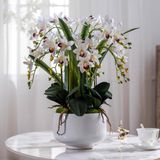  BÌNH HOA LAN HỒ ĐIỆP SANG TRỌNG CAO CẤP Thủ công 