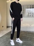  BỘ ĐỒ NAM NỈ BÔNG CAO CẤP thời trang và giản dị bông 65%, sợi polyester 35% 