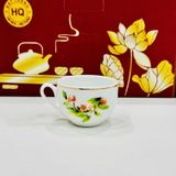  Bộ Ấm Chóp Lửa chim hoa BK-CE000980VN-4066 gốm sứ Bát Tràng 