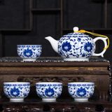  Bộ ấm chén trà gốm cao cấp BK-CE001500VN-3629 chất liệu gốm sứ Bát Tràng 