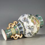  Bình hoa gốm sưu tầm BK-CE001500VN-3798 chất liệu gốm sứ 