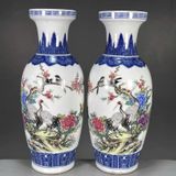  Bình cổ thời Càn Long BK-CE001900VN-4017 gốm sứ 
