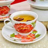  Bộ ấm chén quốc hội phù dung BK-CE002300VN-4116 gốm sứ Bát Tràng 