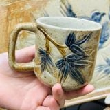  Bộ ấm chén nghệ thuật BK-CE005000VN-4199 gốm sứ Bát Tràng 