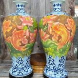  Mai Bình Sen Cá 3D BK-CE005900VN-3981 Gốm sứ Bát Tràng 