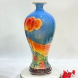  Mai bình cá rồng huyết long BK-CE006900VN-4221 gốm sứ Bát Tràng 