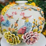  Bình hút lộc BK-CE009700VN-4186 gốm sứ Bát tràng 