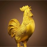  Gà Trống Đồ Trang Trí Bình Minh BK-ME006500VN-3241 Đồng nguyên chất 
