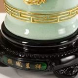  Cặp bình rồng phượng BK-ST008500VN-3631 chất liệu ngọc 