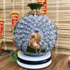 Bình hút lộc Công đuôi xòe BKCEVN-9008