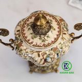  Bình gốm sứ phong cách Châu Âu BKCEVN-9011 