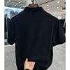 Áo nam cộc tay lịch lãm chất liệu cotton BKFACN-9086
