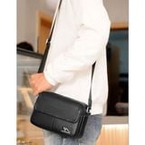  Túi đeo vai đơn nam túi ngang da thật  BKFACN-9101 