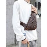  Túi đeo chéo nam da bò thật BKFACN-9125 