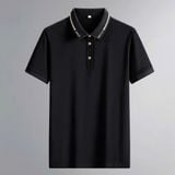  Áo thun POLO cotton nguyên chất tay ngắn BKFACN-9172 