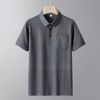 Áo thun polo sọc băng tay ngắn BKFACN-9173