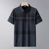  Áo thun polo sọc băng tay ngắn BKFACN-9173 
