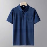  Áo thun polo sọc băng tay ngắn BKFACN-9173 