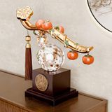  Quả bầu lá vàng trong suốt đồ trang trí BKFACN-9175 